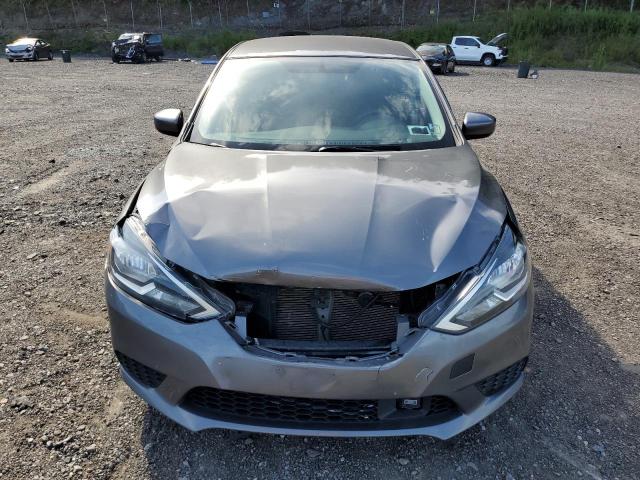 3N1AB7AP7KY357769 - 2019 NISSAN SENTRA S GRAY photo 5