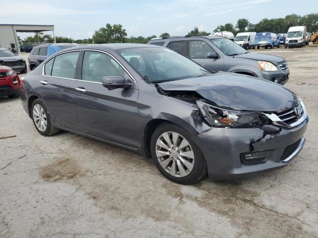 1HGCR3F87FA005086 - 2015 HONDA ACCORD EXL GRAY photo 4