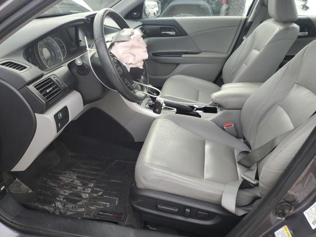 1HGCR3F87FA005086 - 2015 HONDA ACCORD EXL GRAY photo 7