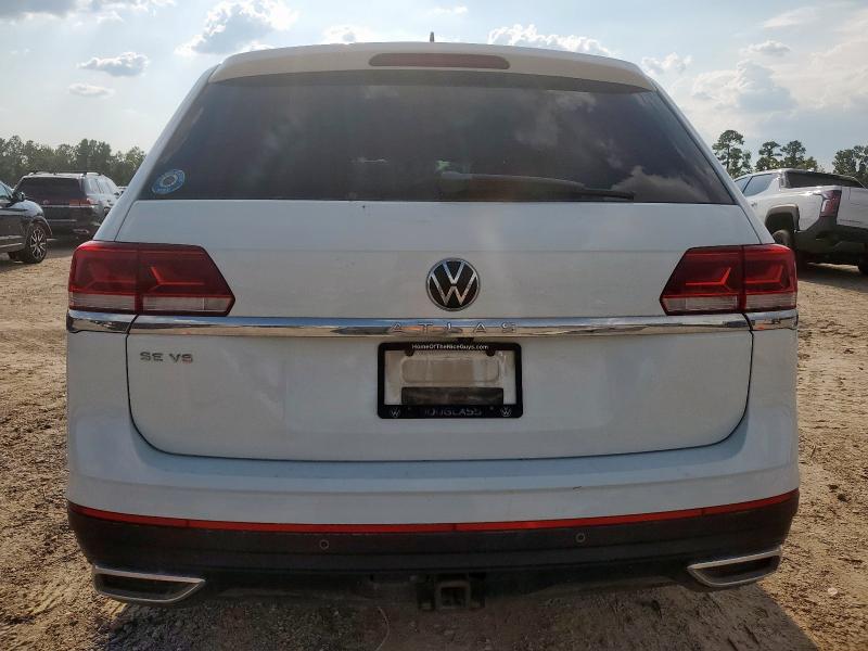 1V2WR2CA4MC562583 - 2021 VOLKSWAGEN ATLAS SE Weiß Foto 6
