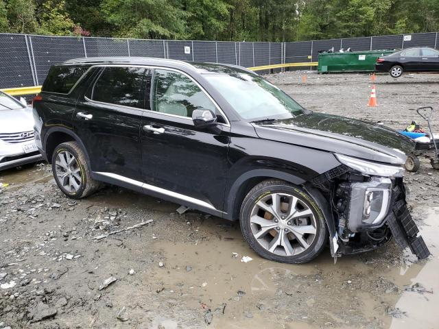 KM8R4DHE4MU222120 - 2021 HYUNDAI PALISADE SEL BLACK photo 4