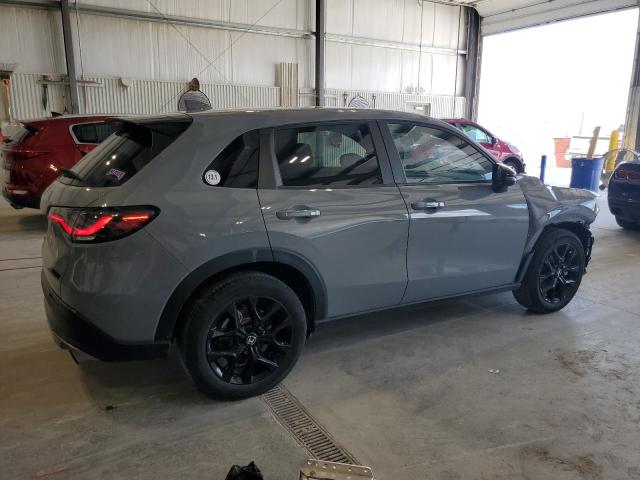 3CZRZ2H52RM767040 - 2024 HONDA HR-V SPORT GRAY photo 3