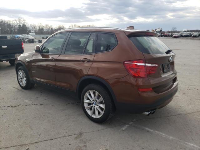 5UXWX9C5XH0D95514 - 2017 BMW X3 XDRIVE28I BROWN photo 2