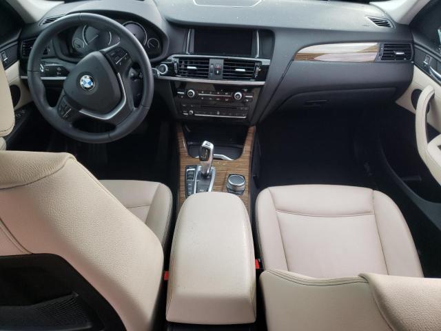 5UXWX9C5XH0D95514 - 2017 BMW X3 XDRIVE28I ყავისფერი ფოტო 8