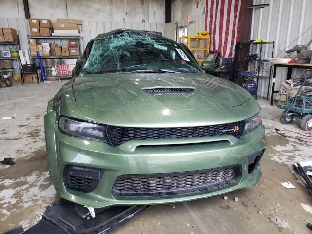 2C3CDXGJ1MH643293 - 2021 DODGE CHARGER SCAT PACK GREEN photo 5