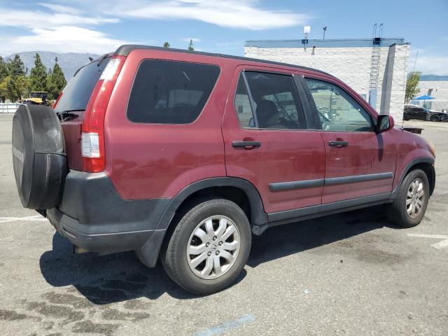 JHLRD78896C025102 - 2006 HONDA CR-V EX MAROON photo 3