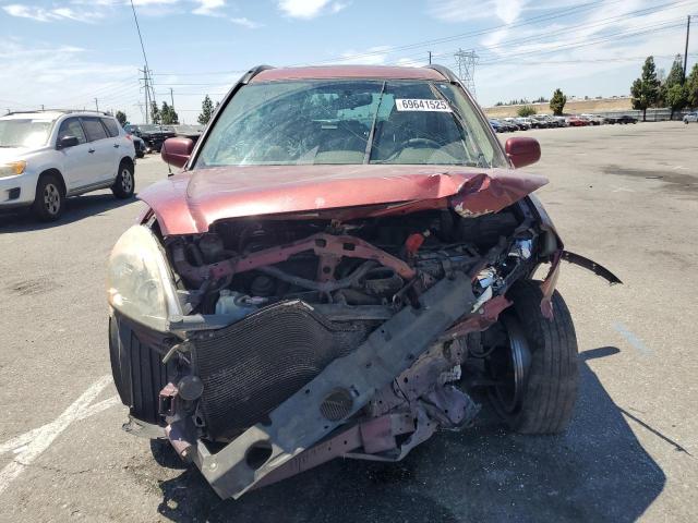 JHLRD78896C025102 - 2006 HONDA CR-V EX MAROON photo 5