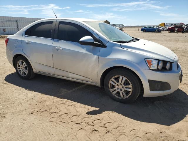 1G1JC5SG5D4129958 - 2013 CHEVROLET SONIC LT GRAY photo 4