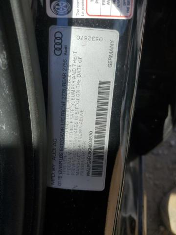 WAUFGAFC5GN004570 - 2016 AUDI A6 PREMIUM PLUS 黑色 照片 12