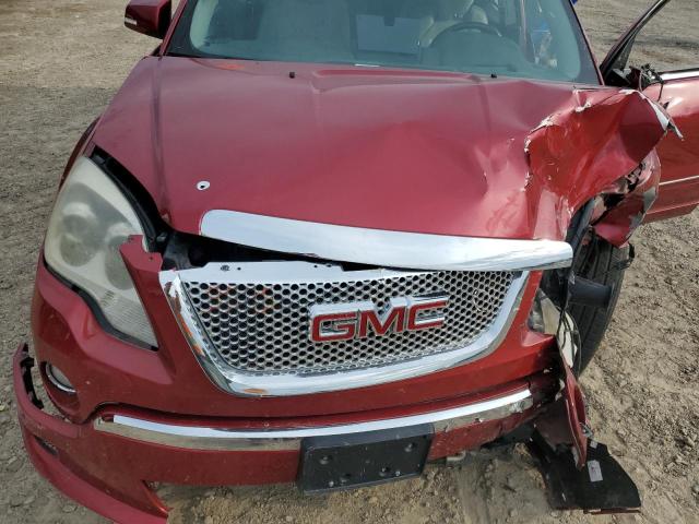 1GKKRTED3CJ419815 - 2012 GMC ACADIA DENALI Կարմիր լուսանկար 12
