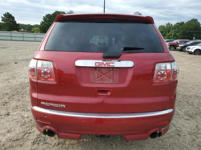 1GKKRTED3CJ419815 - 2012 GMC ACADIA DENALI Կարմիր լուսանկար 6