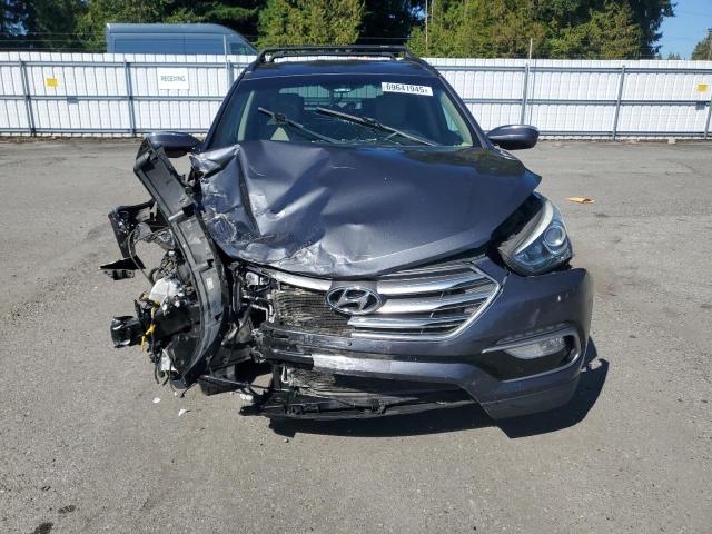 5XYZU3LB9HG417178 - 2017 HYUNDAI SANTA FE S GRAY photo 5