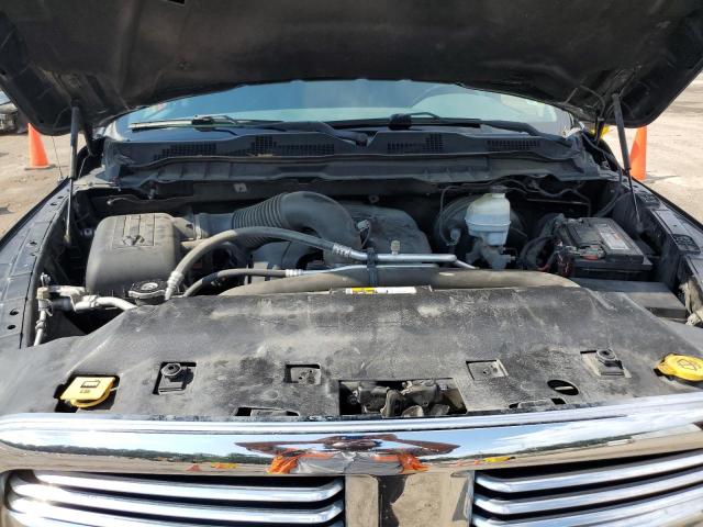 1C6RR6GT9GS332007 - 2016 RAM 1500 SLT BLACK photo 11