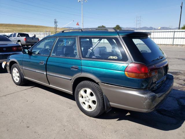 4S3BG6855W6629248 - 1998 SUBARU LEGACY 30TH ANNIVERSARY OUTBACK GREEN photo 2