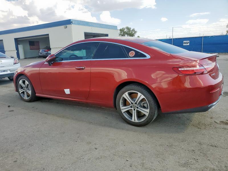 WDD1J6JB1KF096621 - 2019 MERCEDES-BENZ E 450 4MATIC BURGUNDY photo 2