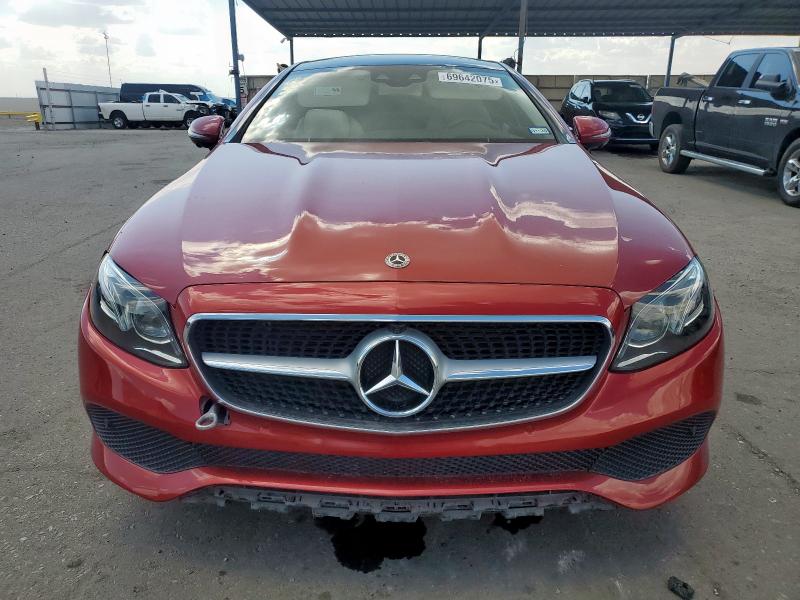 WDD1J6JB1KF096621 - 2019 MERCEDES-BENZ E 450 4MATIC BURGUNDY photo 5