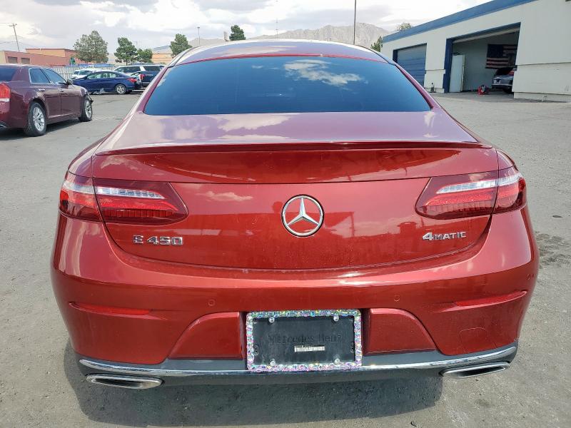 WDD1J6JB1KF096621 - 2019 MERCEDES-BENZ E 450 4MATIC BURGUNDY photo 6