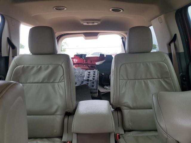 2FMGK5CC1CBD16386 - 2012 FORD FLEX SEL RED photo 10