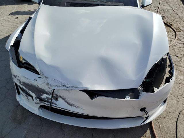 5YJSA1E52NF486223 - 2022 TESLA MODEL S 白色 照片 11