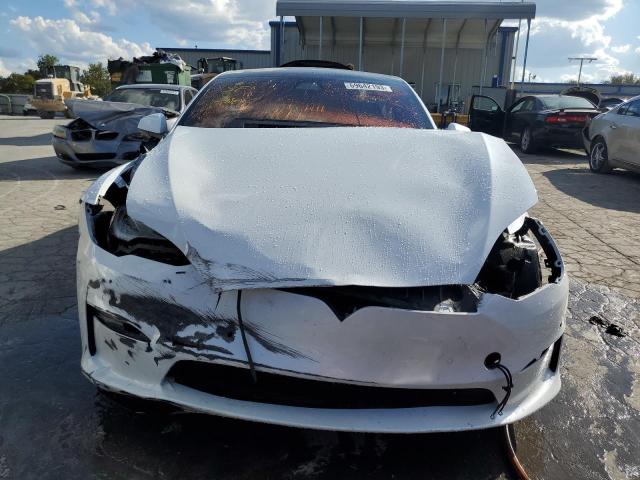 5YJSA1E52NF486223 - 2022 TESLA MODEL S WHITE photo 5