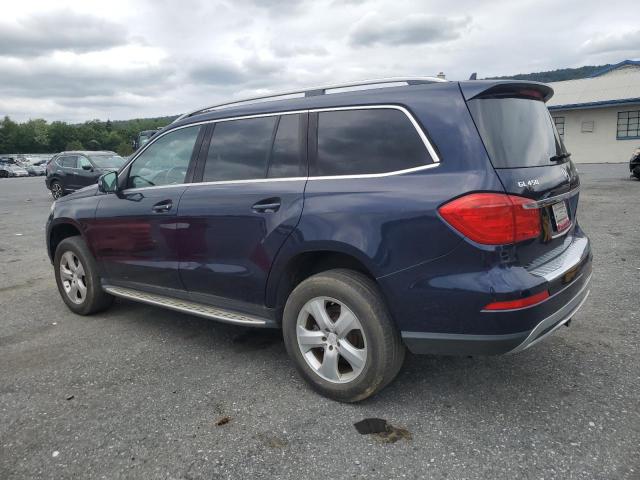 4JGDF7CE2EA365244 - 2014 MERCEDES-BENZ GL 450 4MATIC BLUE photo 2