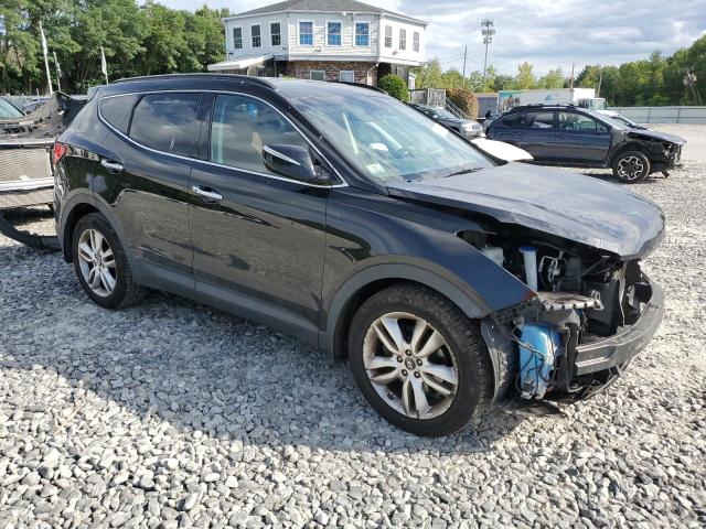 5XYZUDLA5DG012054 - 2013 HYUNDAI SANTA FE S BLACK photo 4