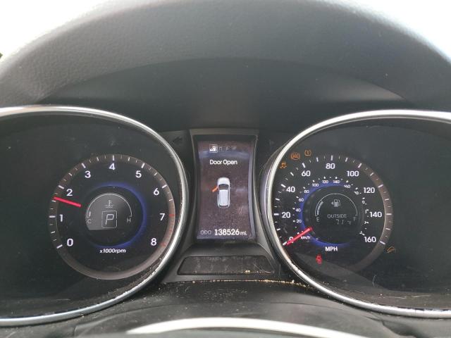 5XYZUDLA5DG012054 - 2013 HYUNDAI SANTA FE S BLACK photo 9