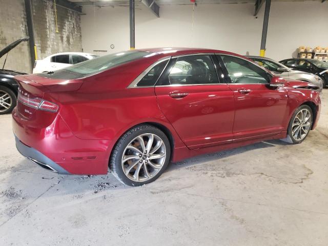 3LN6L5FC3HR654286 - 2017 LINCOLN MKZ RESERVE MAROON photo 3