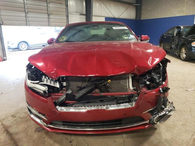 3LN6L5FC3HR654286 - 2017 LINCOLN MKZ RESERVE მუქწითელი ფოტო 5