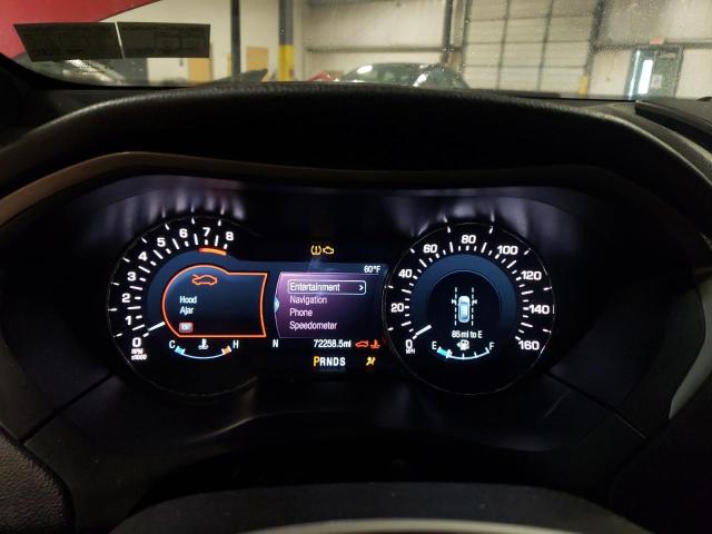 3LN6L5FC3HR654286 - 2017 LINCOLN MKZ RESERVE მუქწითელი ფოტო 9