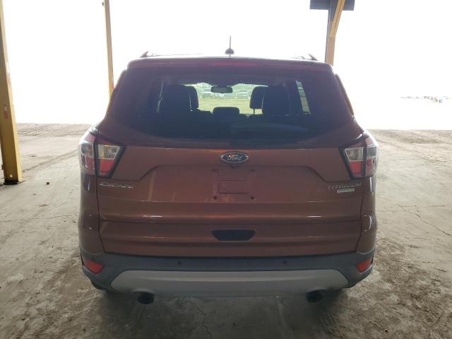 1FMCU0JD6HUD42541 - 2017 FORD ESCAPE TITANIUM BROWN photo 6