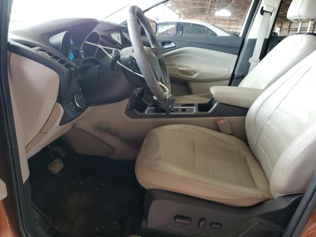 1FMCU0JD6HUD42541 - 2017 FORD ESCAPE TITANIUM BROWN photo 7