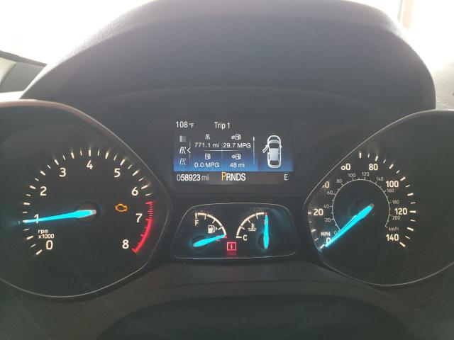 1FMCU0JD6HUD42541 - 2017 FORD ESCAPE TITANIUM BROWN photo 9