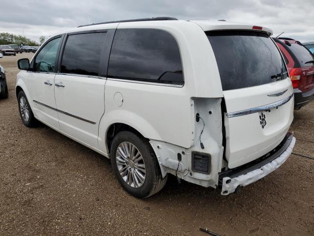 2C4RC1CG0DR649273 - 2013 CHRYSLER TOWN & COU TOURING L WHITE photo 2