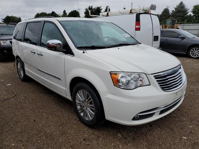 2C4RC1CG0DR649273 - 2013 CHRYSLER TOWN & COU TOURING L WHITE photo 4