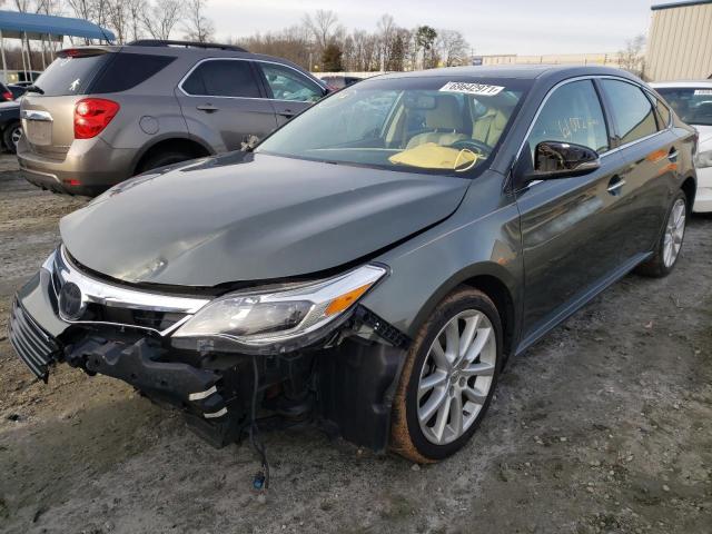 4T1BK1EB3DU063848 - 2013 TOYOTA AVALON BASE GREEN photo 2