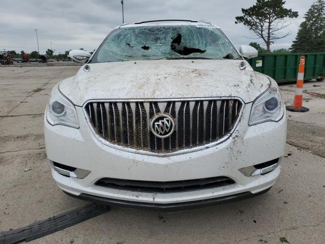 5GAKRCKD8GJ213493 - 2016 BUICK ENCLAVE WHITE photo 5