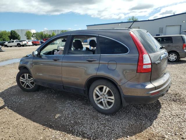 5J6RE4H76BL075492 - 2011 HONDA CR-V EXL BROWN photo 2