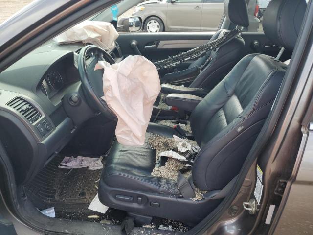 5J6RE4H76BL075492 - 2011 HONDA CR-V EXL BROWN photo 7