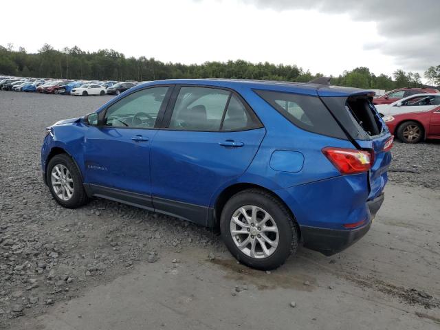 3GNAXSEVXKS591702 - 2019 CHEVROLET EQUINOX LS BLUE photo 2