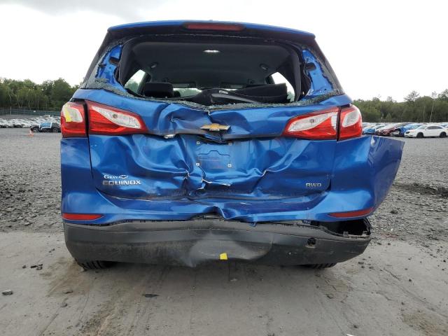 3GNAXSEVXKS591702 - 2019 CHEVROLET EQUINOX LS BLUE photo 6