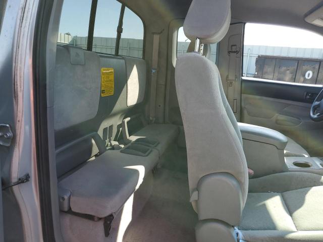 5TEUU42N18Z554018 - 2008 TOYOTA TACOMA ACCESS CAB ვერცხლისფერი ფოტო 10