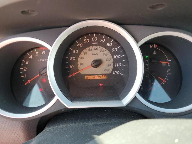 5TEUU42N18Z554018 - 2008 TOYOTA TACOMA ACCESS CAB ვერცხლისფერი ფოტო 9