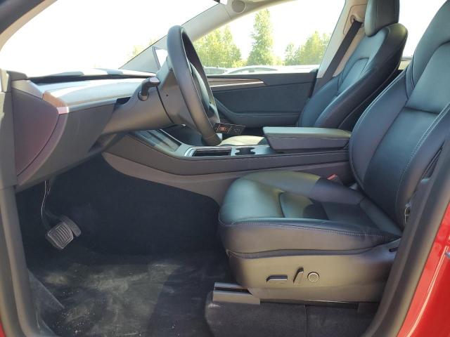 7SAYGAEE0PF591731 - 2023 TESLA MODEL Y RED photo 7