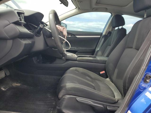 2HGFC2F72GH017245 - 2016 HONDA CIVIC EX BLUE photo 7