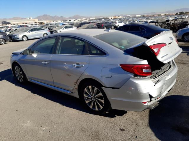 5NPE34AFXGH422426 - 2016 HYUNDAI SONATA SPORT SILVER photo 2