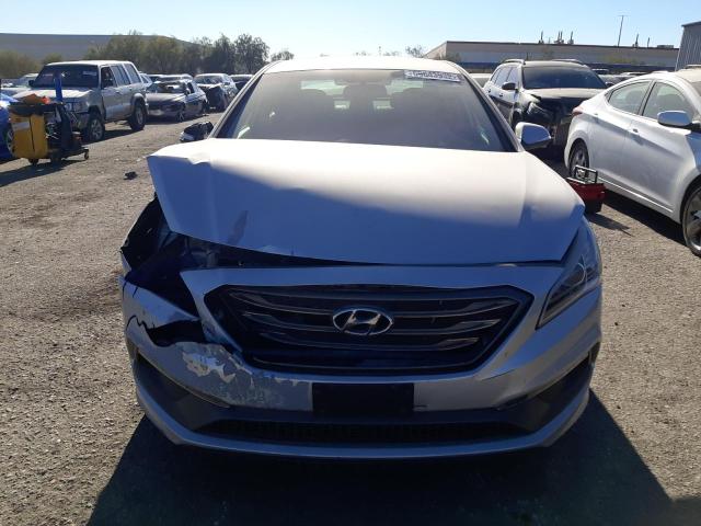 5NPE34AFXGH422426 - 2016 HYUNDAI SONATA SPORT SILVER photo 5