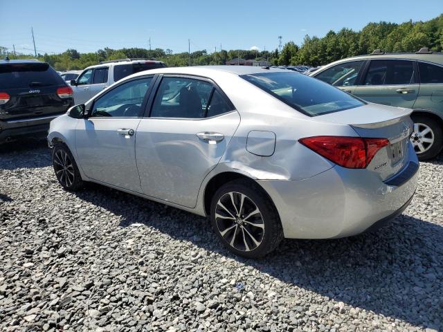 2T1BURHE0KC139135 - 2019 TOYOTA COROLLA L 银色 照片 2