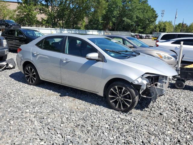 2T1BURHE0KC139135 - 2019 TOYOTA COROLLA L 银色 照片 4