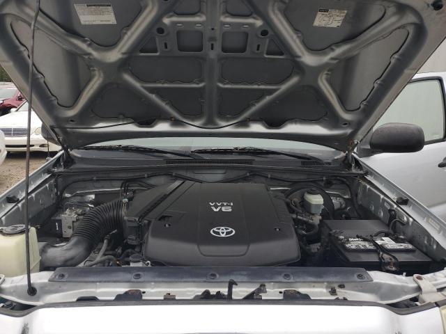 3TMJU62N77M035176 - 2007 TOYOTA TACOMA DOUBLE CAB PRERUNNER SILVER photo 11